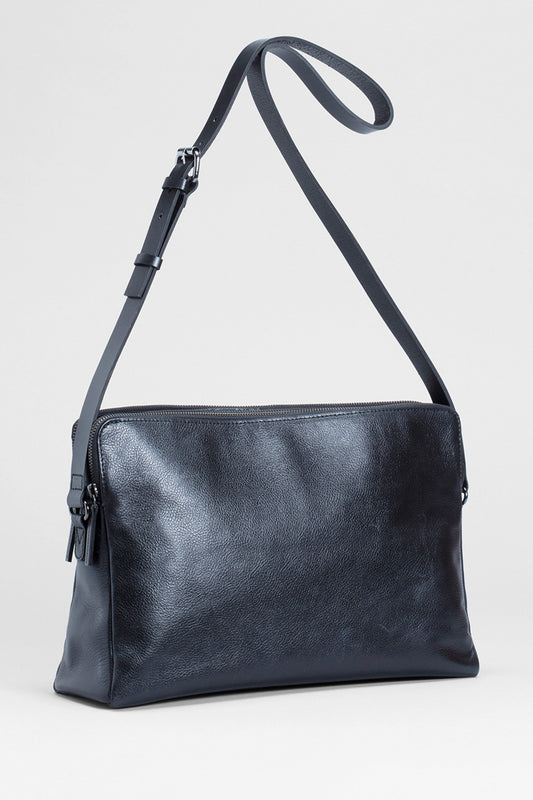 Dammei Leather Bag Front BLACK