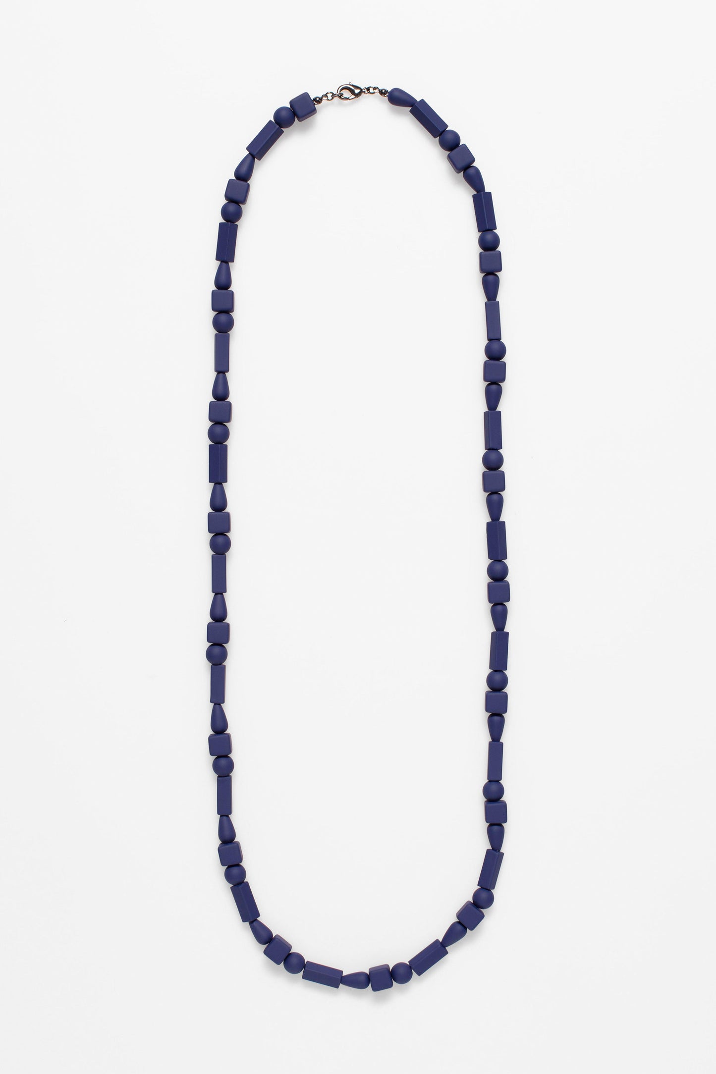Reyni Coloured Long Bead Necklace | CANAL BLUE
